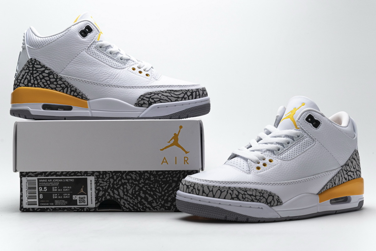 Pkgod Air Jordan 3 Retro Laser Orange