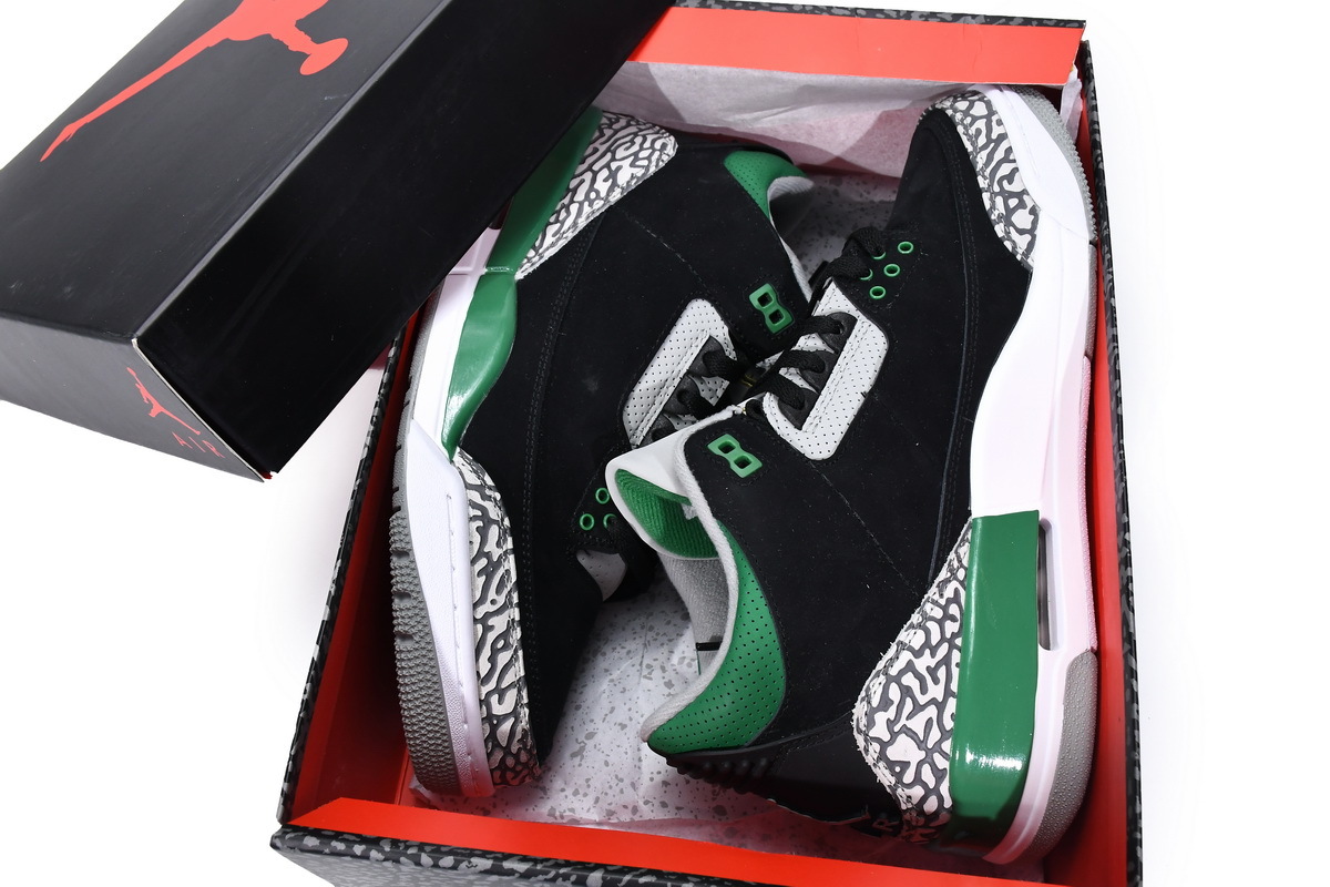  Jordan 3 Retro Pine Green CT8532-030
