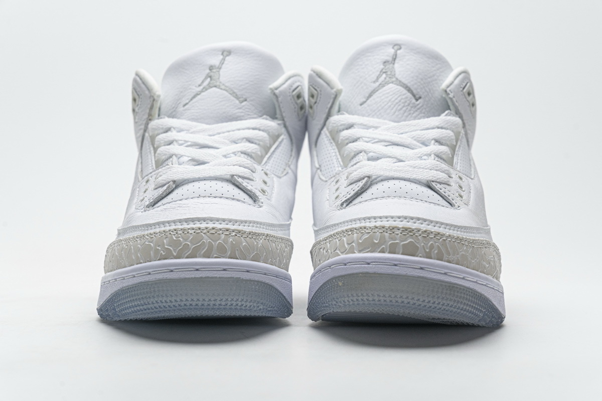 Pkgod Air Jordan 3 Retro Pure White