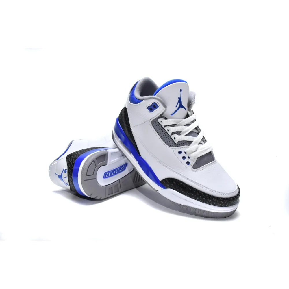 Pkgod Air Jordan 3 Retro Racer Blue