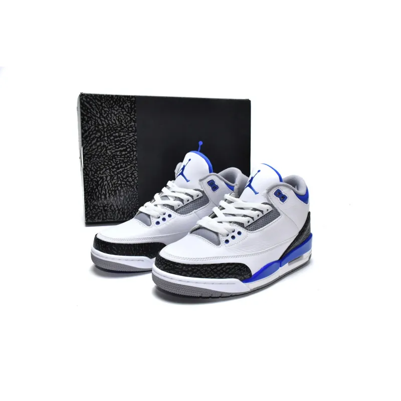 Pkgod Air Jordan 3 Retro Racer Blue