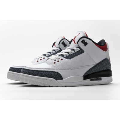 Pkgod Air Jordan 3 Retro SE Fire Red Denim 02