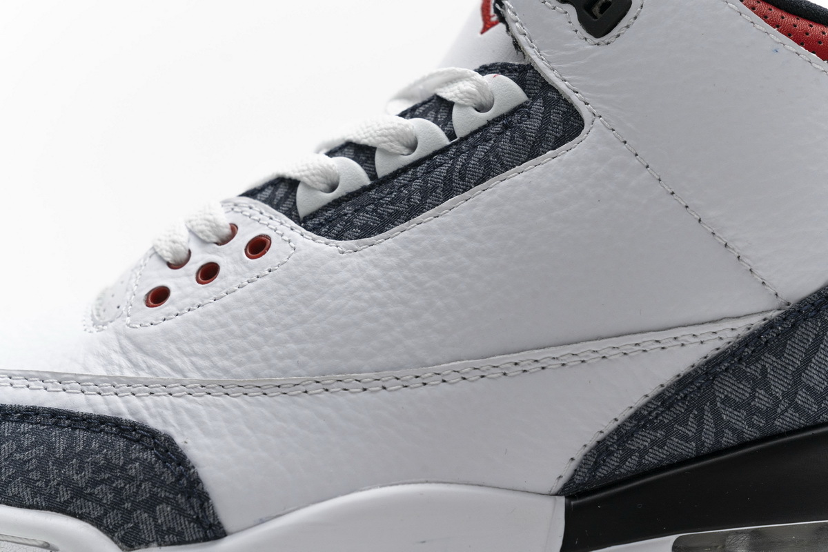 Pkgod Air Jordan 3 Retro SE Fire Red Denim