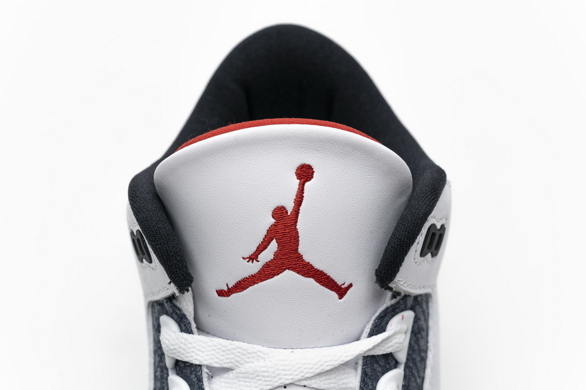 Pkgod Air Jordan 3 Retro SE Fire Red Denim