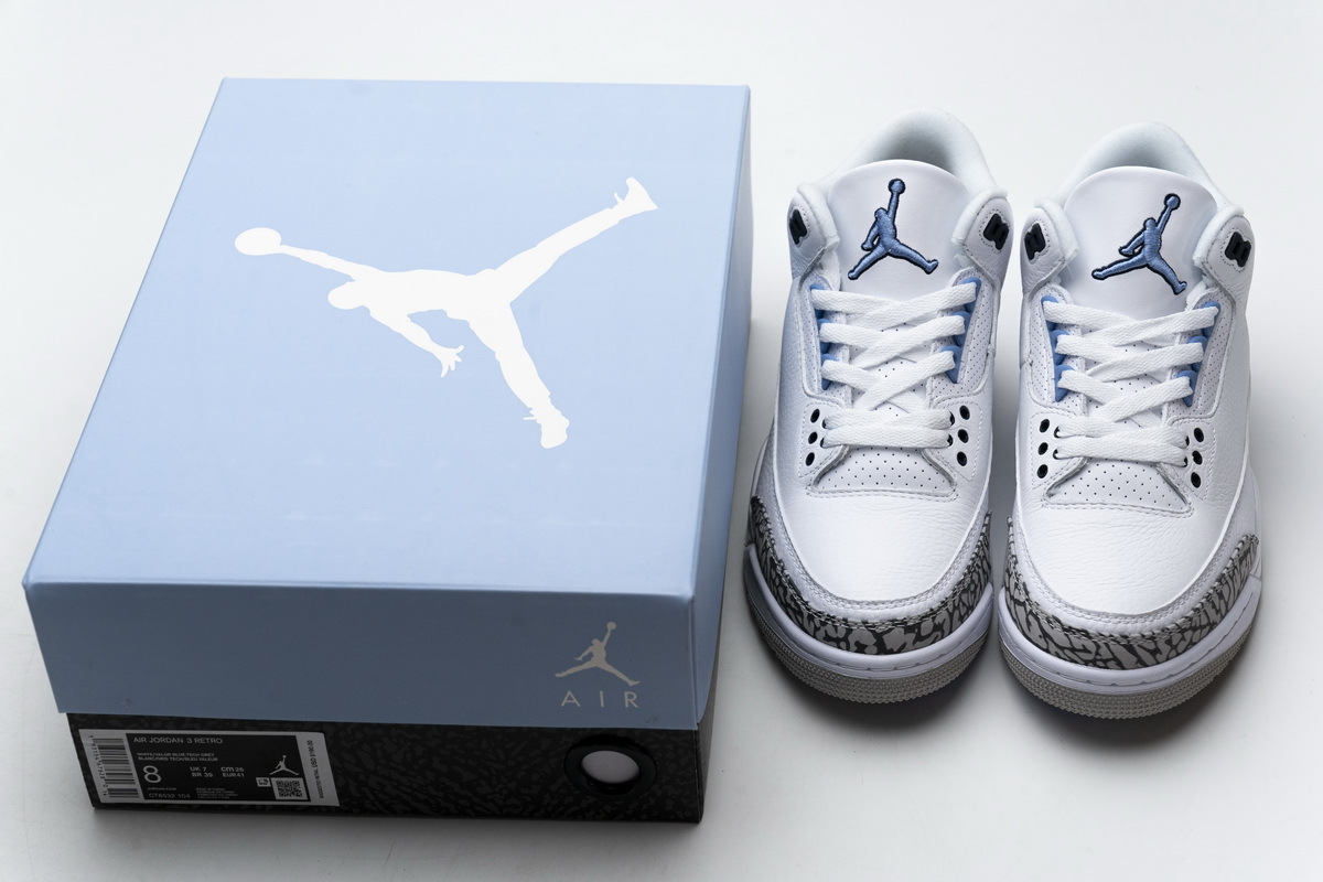  Pkgod Air Jordan 3 Retro UNC CT8532-104