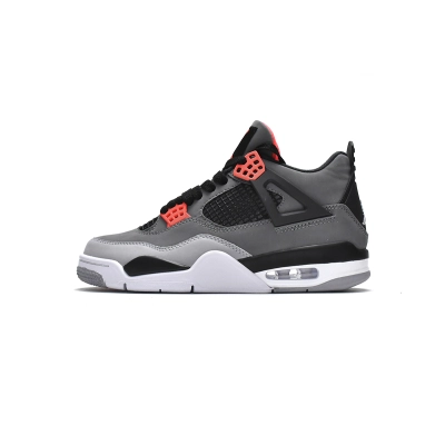 Pkgod Air Jordan 4 Red Glow Infrared 01