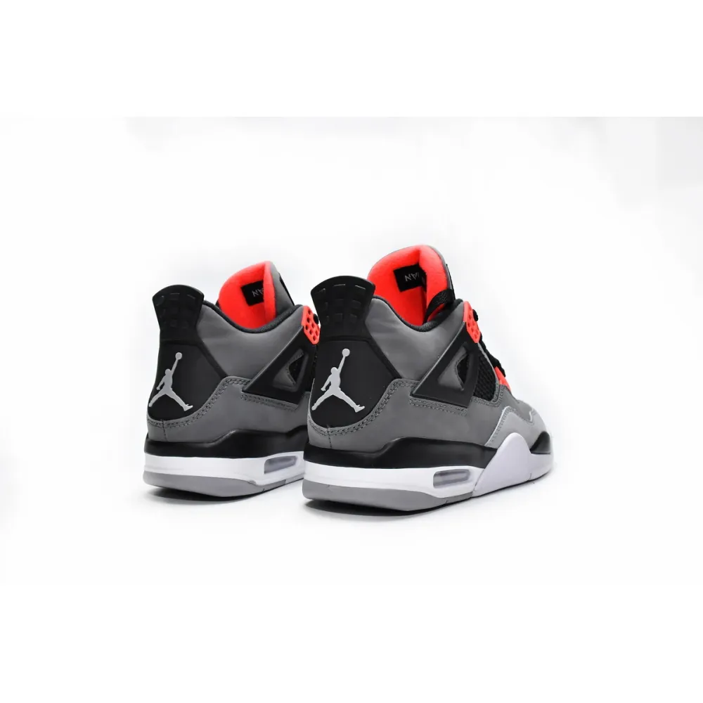 Pkgod Air Jordan 4 Red Glow Infrared