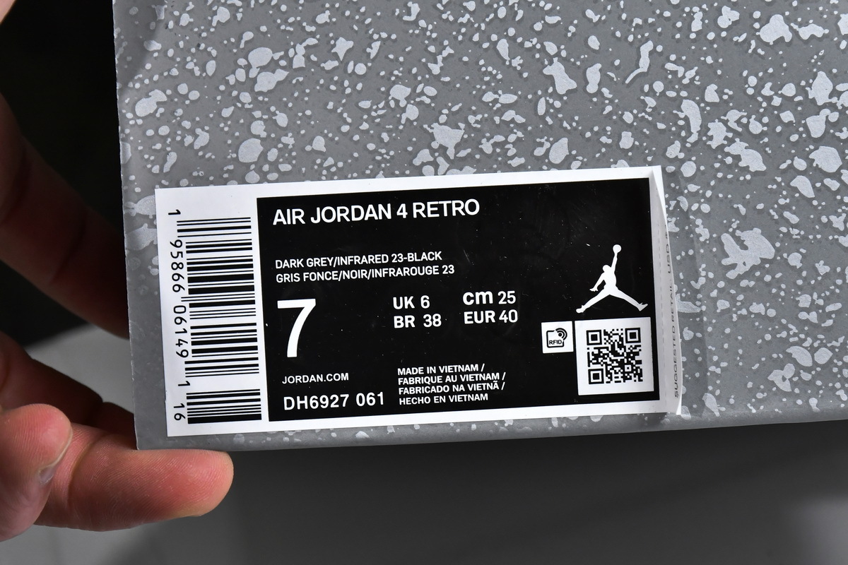 Pkgod Air Jordan 4 Red Glow Infrared