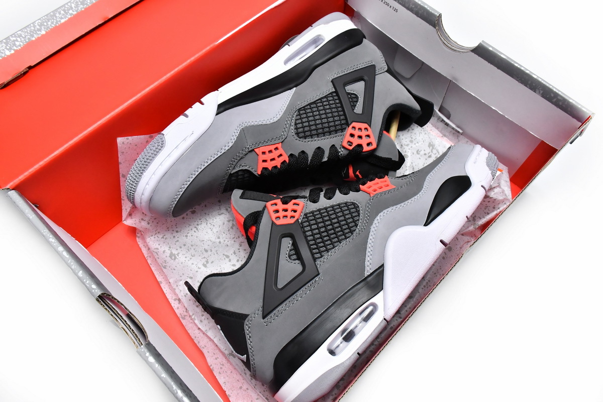 Pkgod Air Jordan 4 Red Glow Infrared