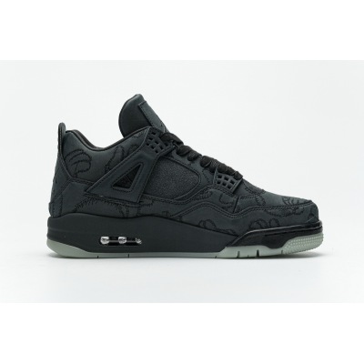 Pkgod Air Jordan 4 Retro Kaws Black 02