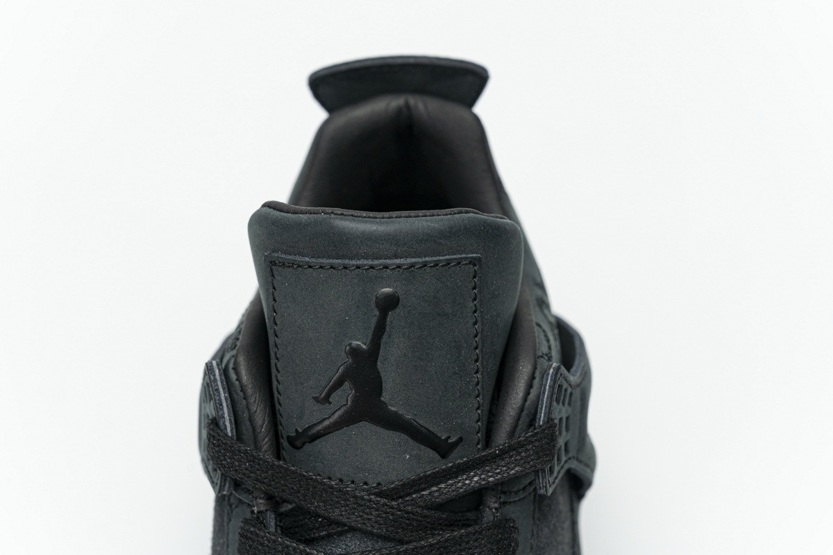 Pkgod Air Jordan 4 Retro Kaws Black