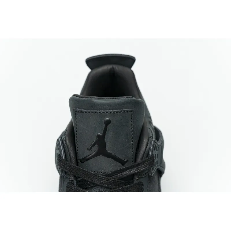 Pkgod Air Jordan 4 Retro Kaws Black