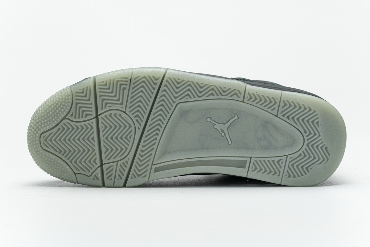 Pkgod Air Jordan 4 Retro Kaws Black