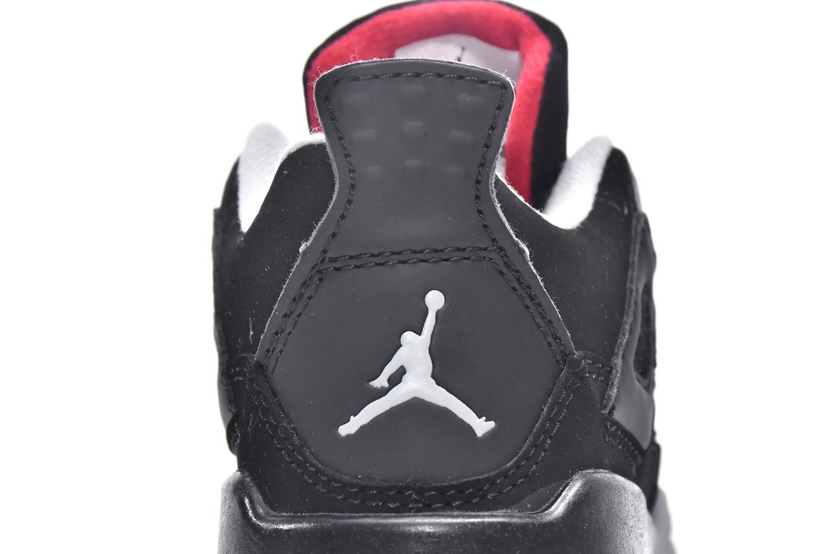 Pkgod Air Jordan 4 Retro PS Bred(Kids)