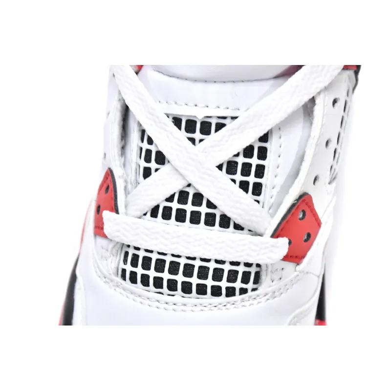 Pkgod Air Jordan 4 Retro PS Fire Red(Kids)