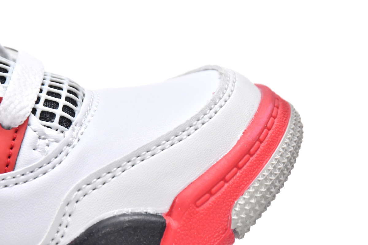 Pkgod Air Jordan 4 Retro PS Fire Red(Kids)