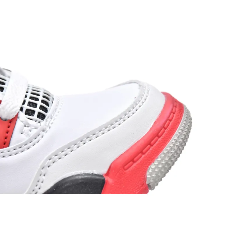 Pkgod Air Jordan 4 Retro PS Fire Red(Kids)