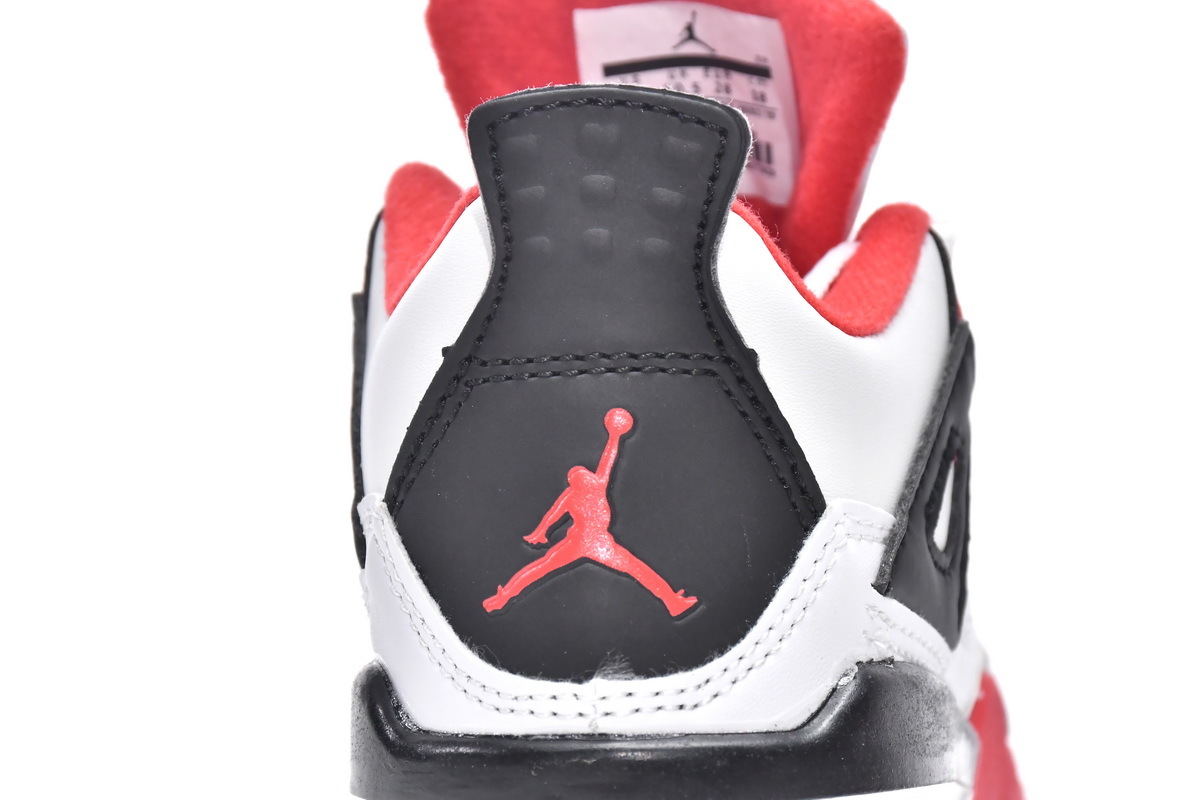 Pkgod Air Jordan 4 Retro PS Fire Red(Kids)
