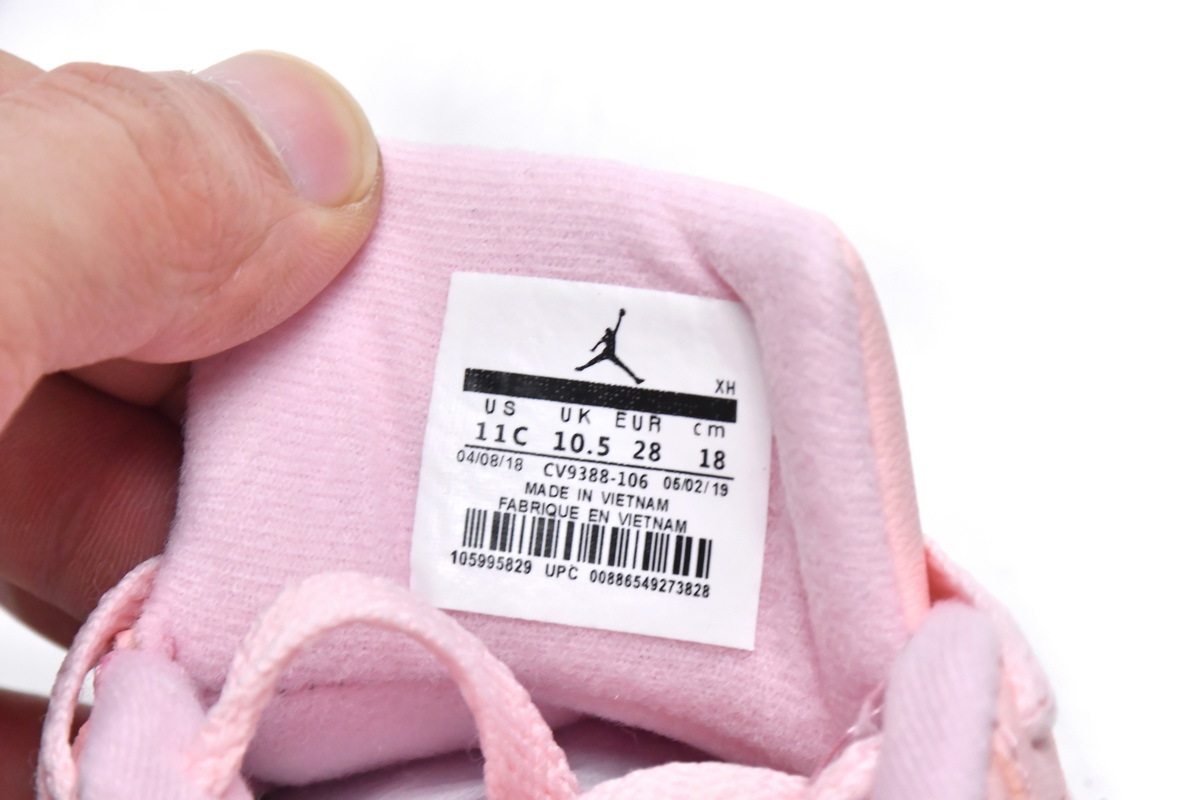 Pkgod Air Jordan 4 Retro PS Pink(Kids)