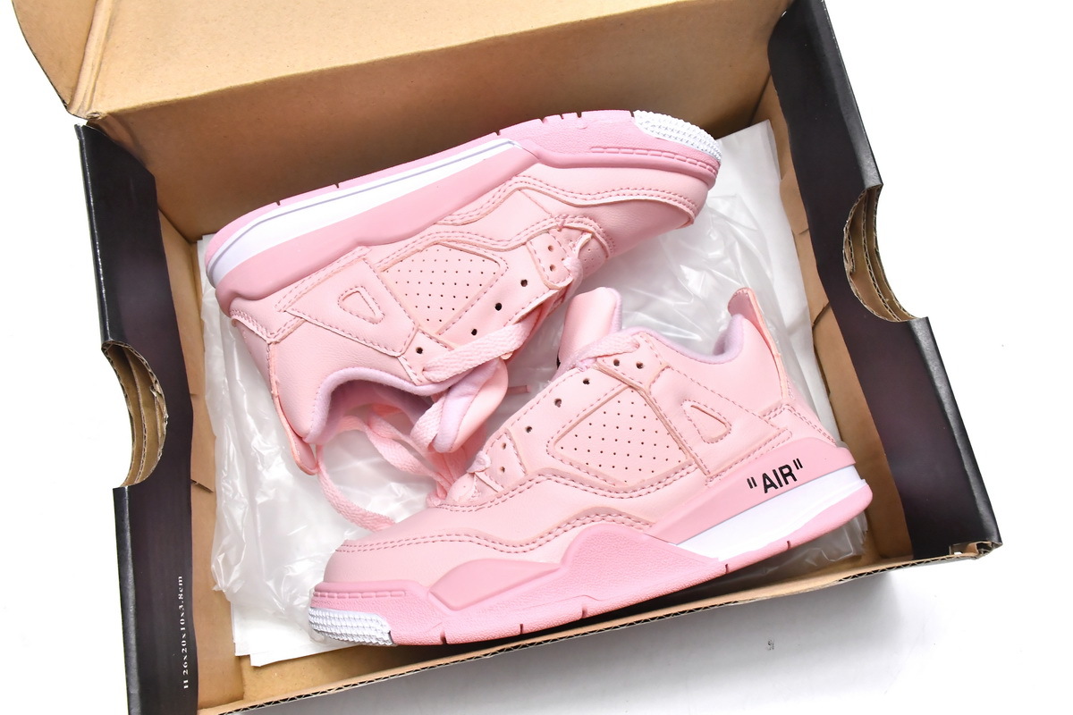 Pkgod Air Jordan 4 Retro PS Pink(Kids)