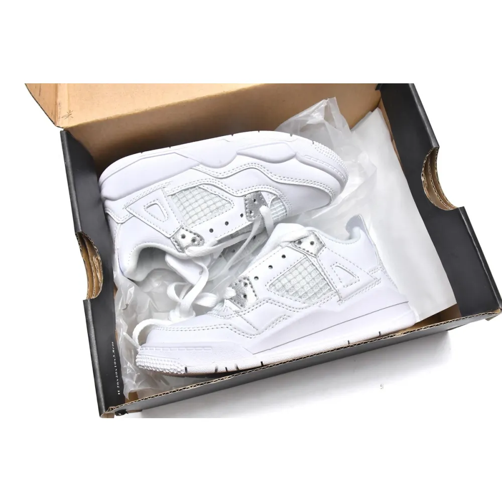 Pkgod Air Jordan 4 Retro PS Pure Money(Kids)