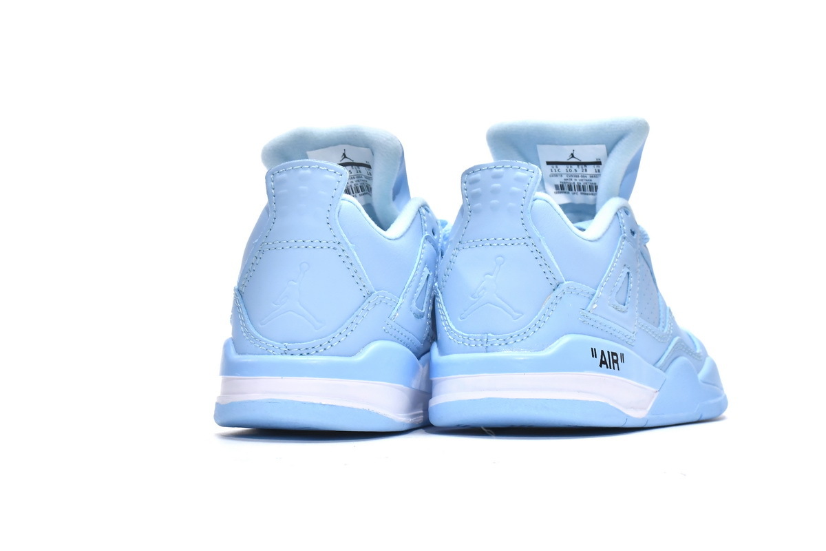 Pkgod Air Jordan 4 Retro PS Sky Blue(Kids)