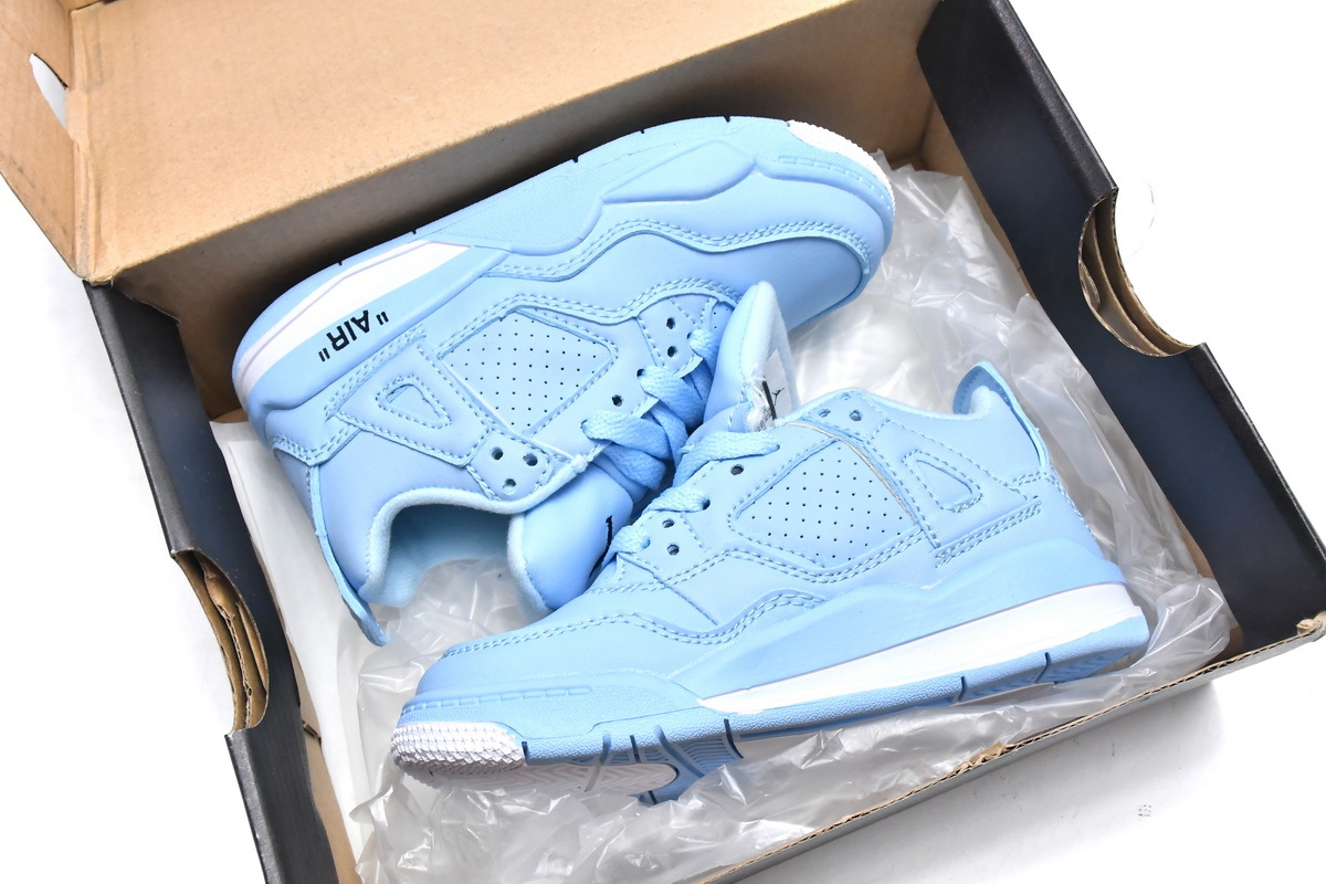 Pkgod Air Jordan 4 Retro PS Sky Blue(Kids)