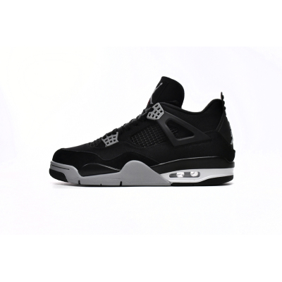  Pkgod Air Jordan 4 Retro SE Black Canvas   01