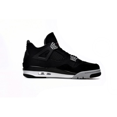  Pkgod Air Jordan 4 Retro SE Black Canvas   02