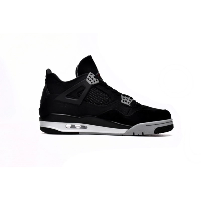  Pkgod Air Jordan 4 Retro SE Black Canvas   02