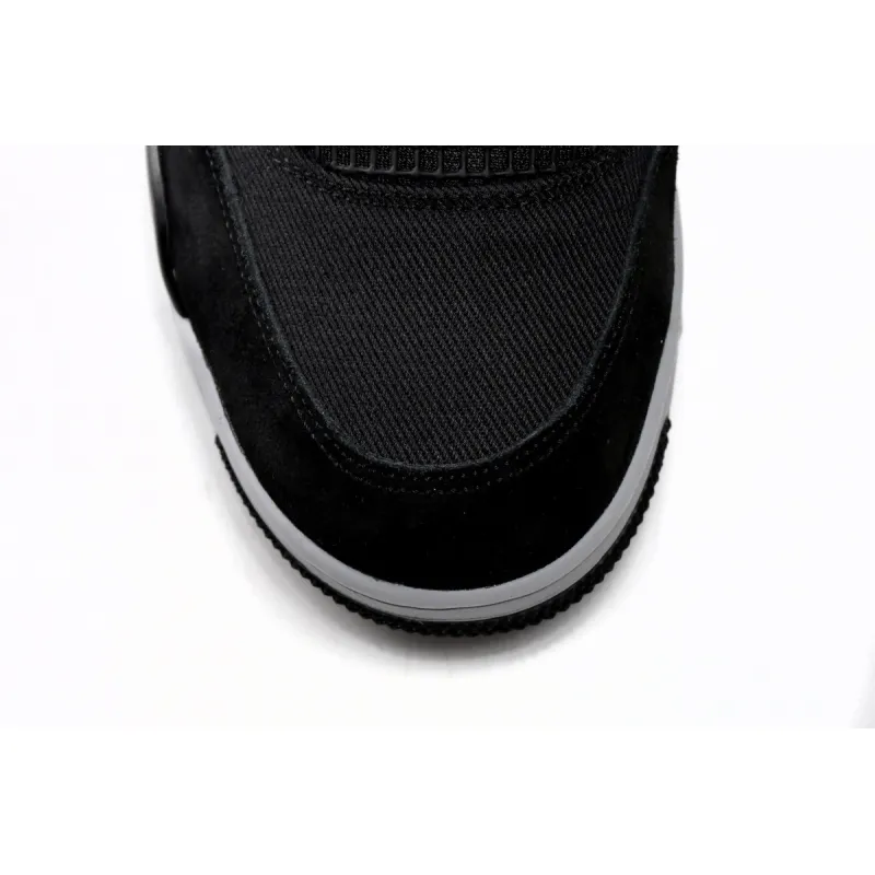 Pkgod Air Jordan 4 Retro SE Black Canvas