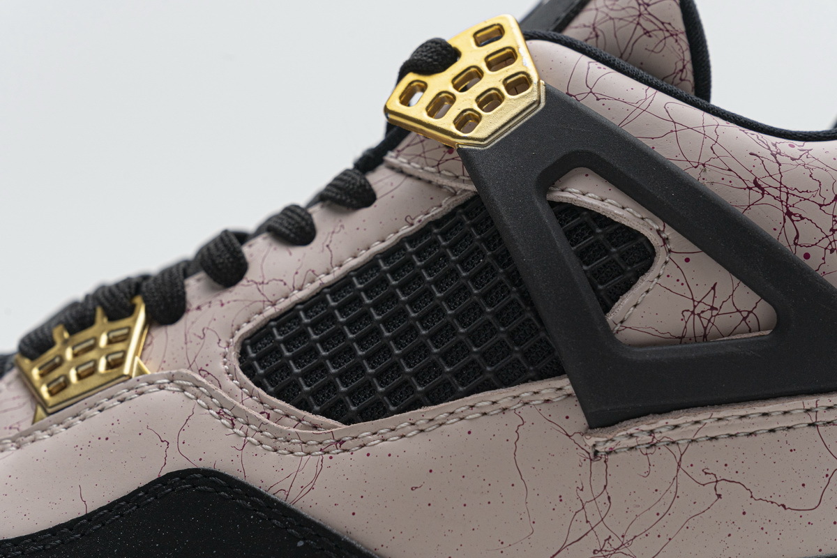 Pkgod Air Jordan 4 Retro Silt Red Splatter