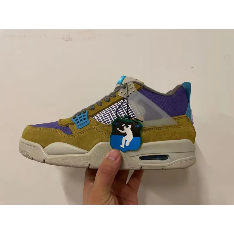 Pkgod Air Jordan 4 Retro SP 30th Anniversary Union Desert Moss