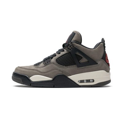Pkgod Air Jordan 4 Retro Travis Scott Brown 01