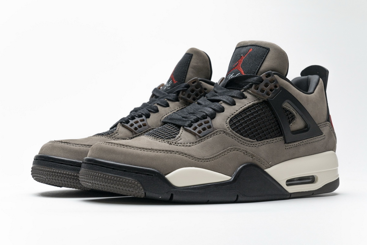 Pkgod Air Jordan 4 Retro Travis Scott Brown