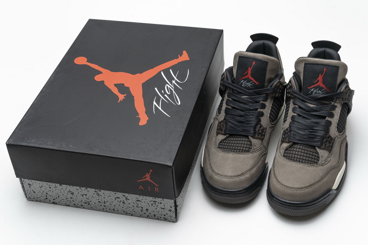 Pkgod Air Jordan 4 Retro Travis Scott Brown