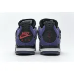 Pkgod Air Jordan 4 Retro Travis Scott Purple