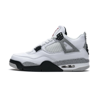 Pkgod Air Jordan 4 Retro White Cement 01