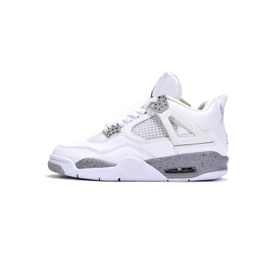  Pkgod Air Jordan 4 Retro White Oreo (2021)   01