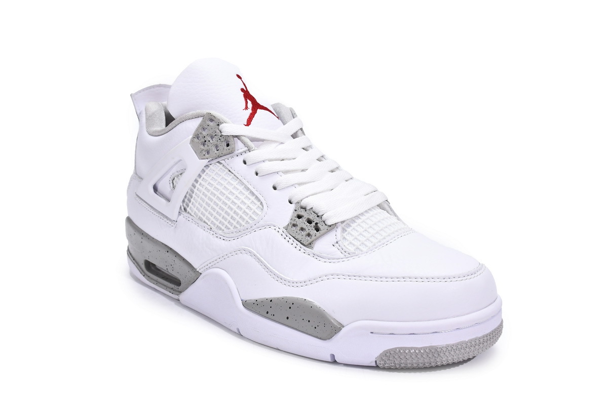  Pkgod Air Jordan 4 Retro White Oreo (2021)  