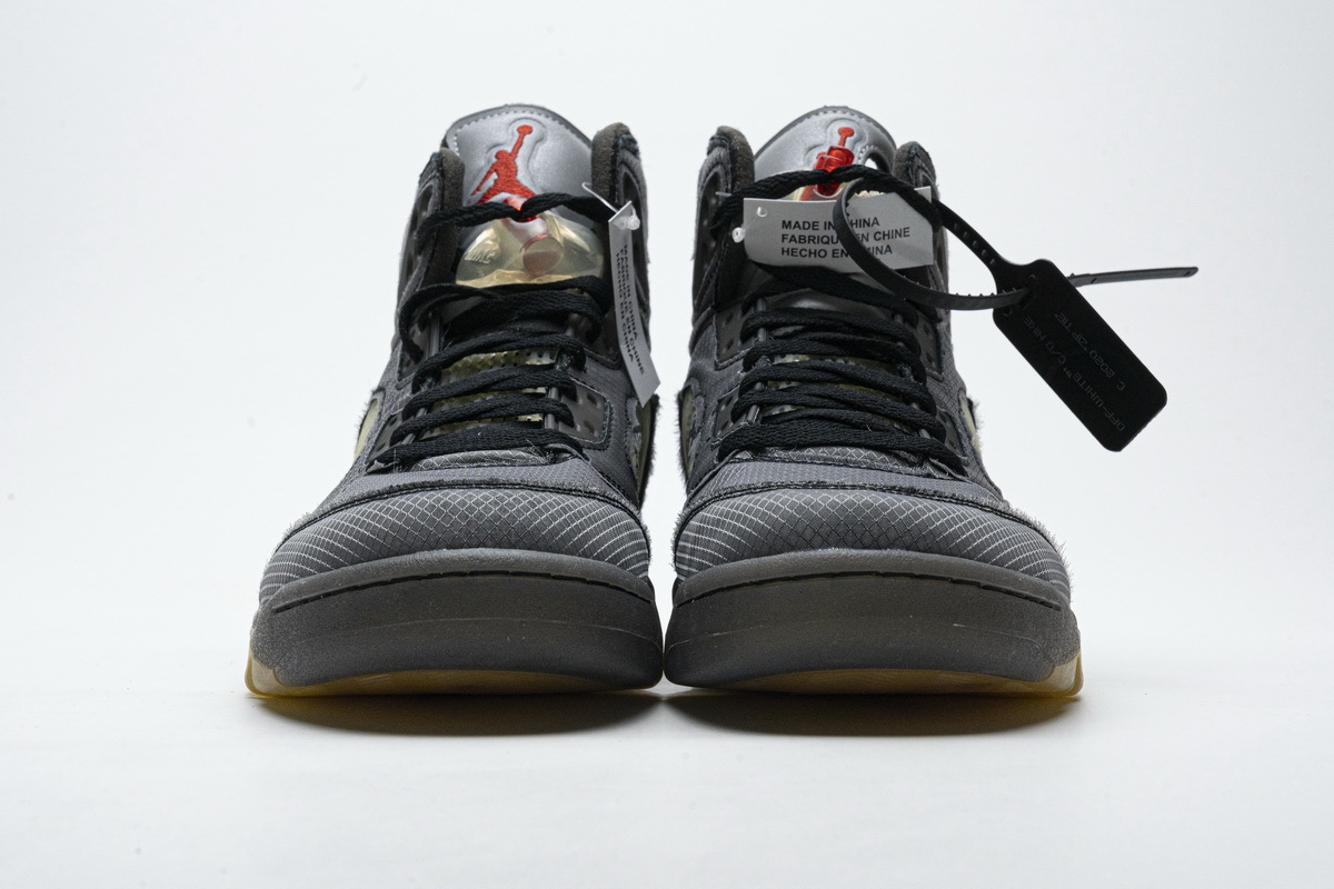 Pkgod Air Jordan 5 Retro Off-White Black