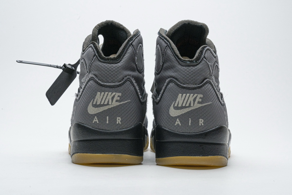 Pkgod Air Jordan 5 Retro Off-White Black