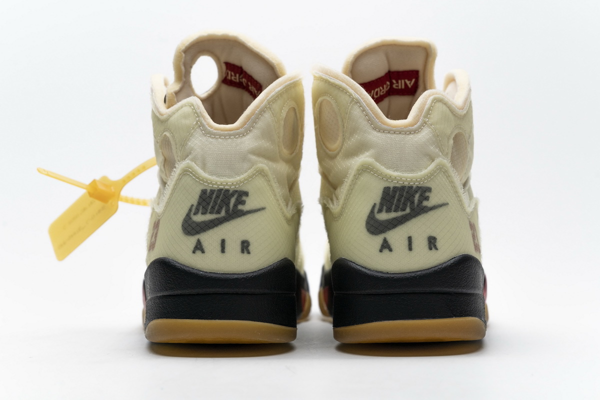  Air Jordan 5 Retro OFF-White Sail DH8565-100