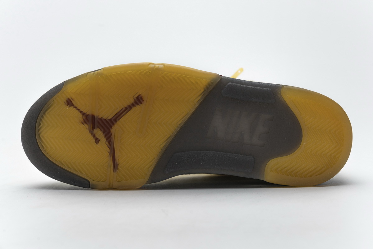  Air Jordan 5 Retro OFF-White Sail DH8565-100