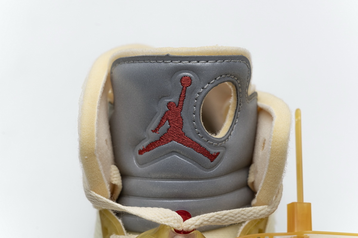  Air Jordan 5 Retro OFF-White Sail DH8565-100