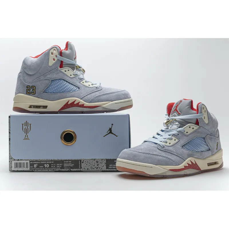 Pkgod Air Jordan 5 Retro Trophy Room Ice Blue