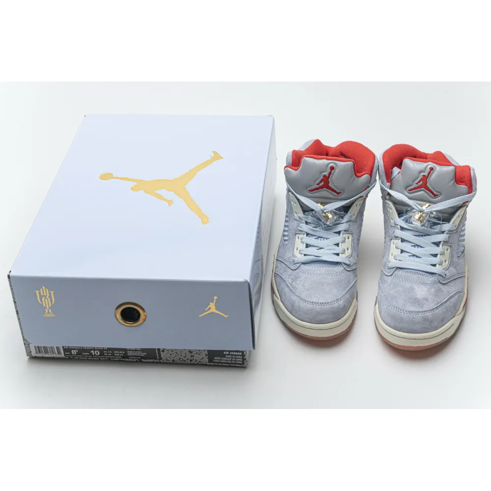 Pkgod Air Jordan 5 Retro Trophy Room Ice Blue