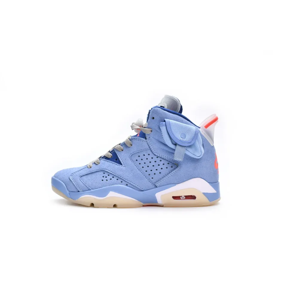 Pkgod Air Jordan 6 North Carolina Blue