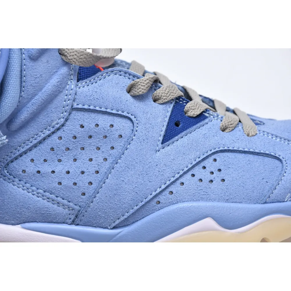 Pkgod Air Jordan 6 North Carolina Blue