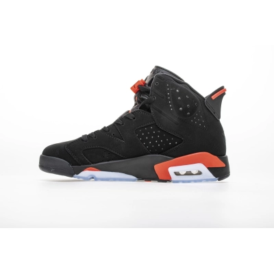   Pkgod Air Jordan 6 Retro Black Infrared 384664-060 01